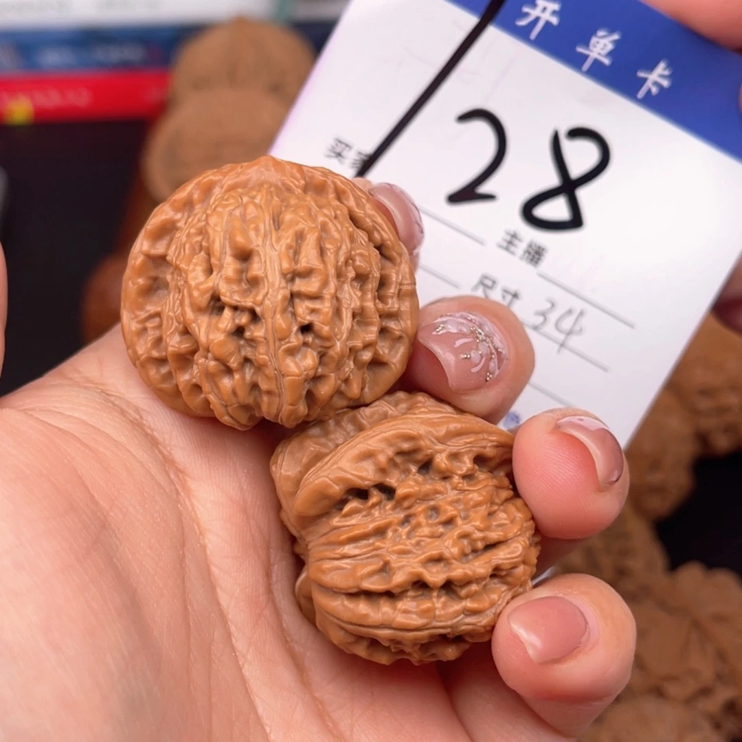 桃核吊坠手捻四座楼34+尺寸y