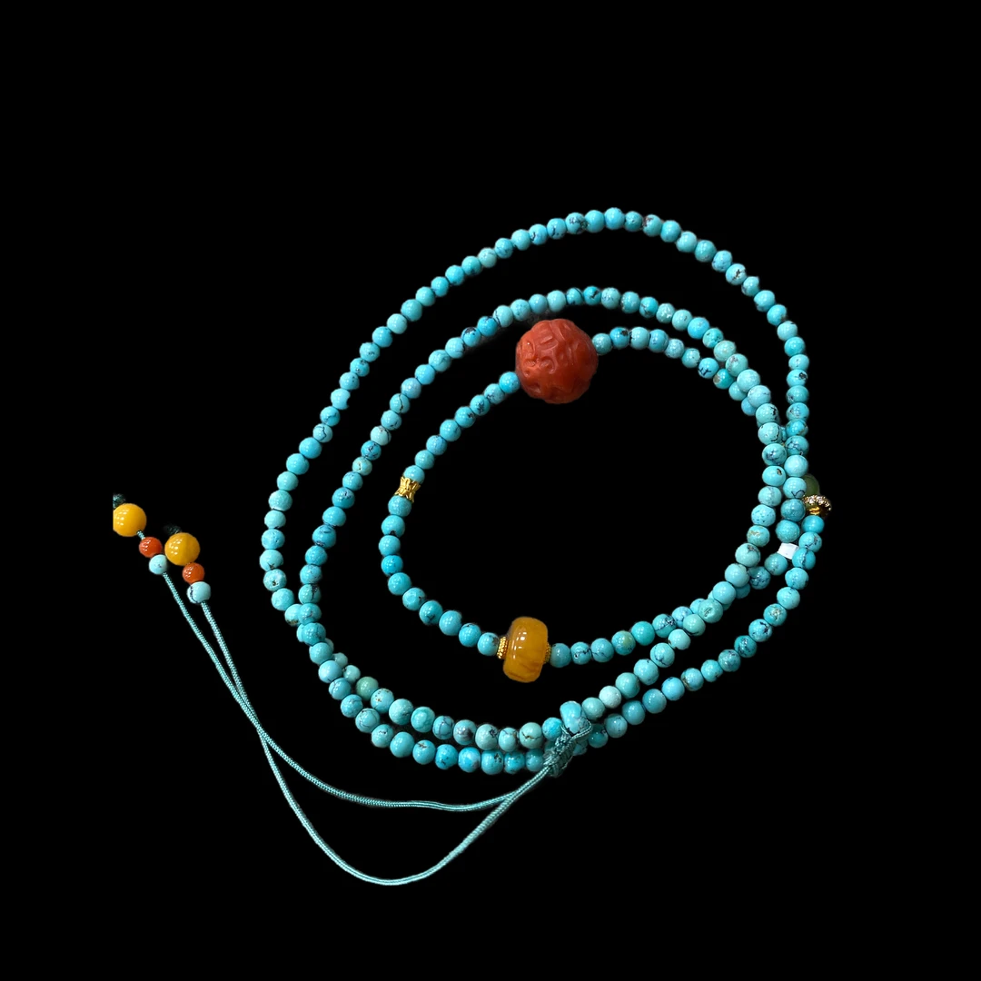 V9063 绿松石项链孤品