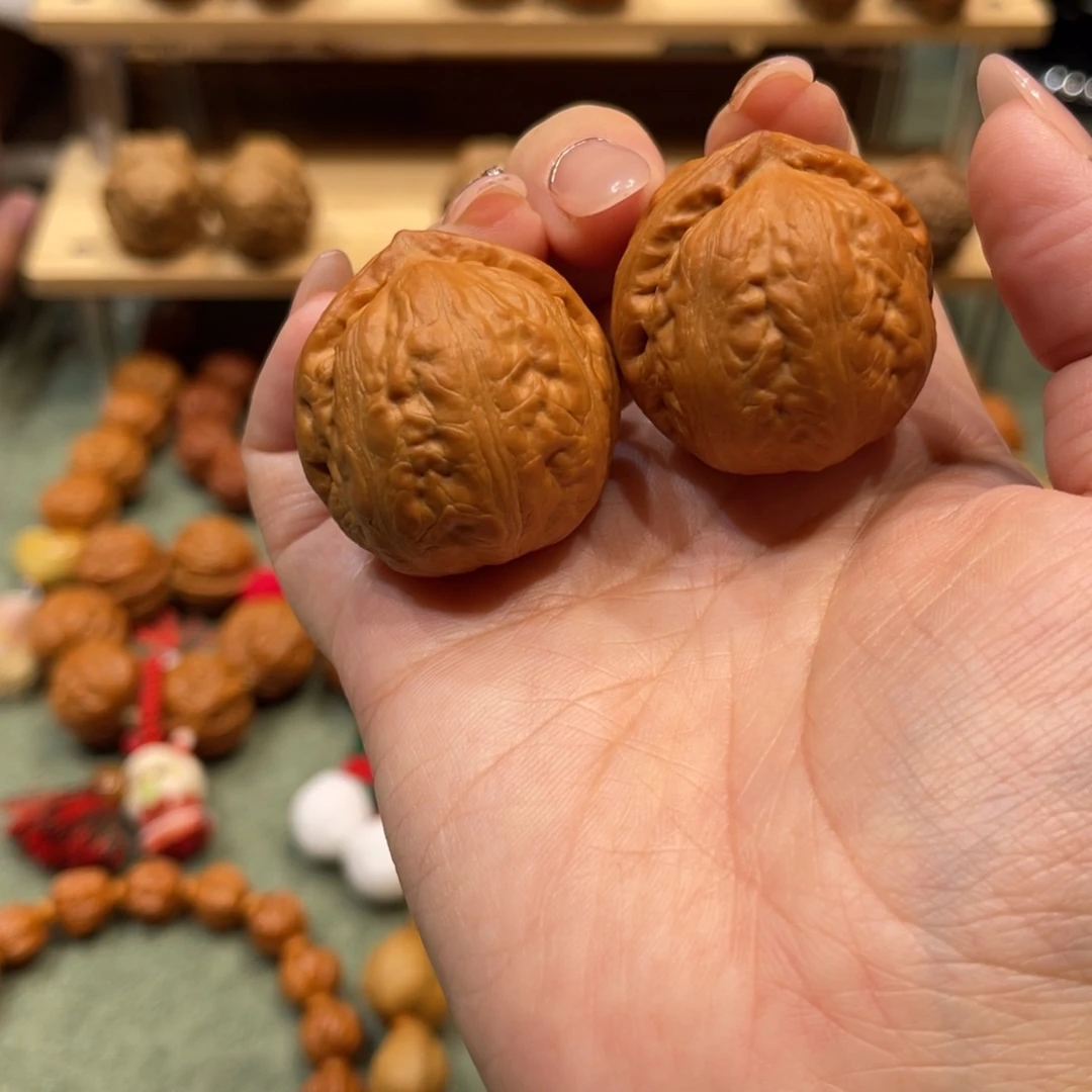 文玩核桃把件胖头陀全品