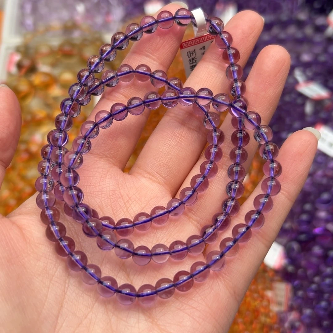手串水晶未镶嵌紫水晶