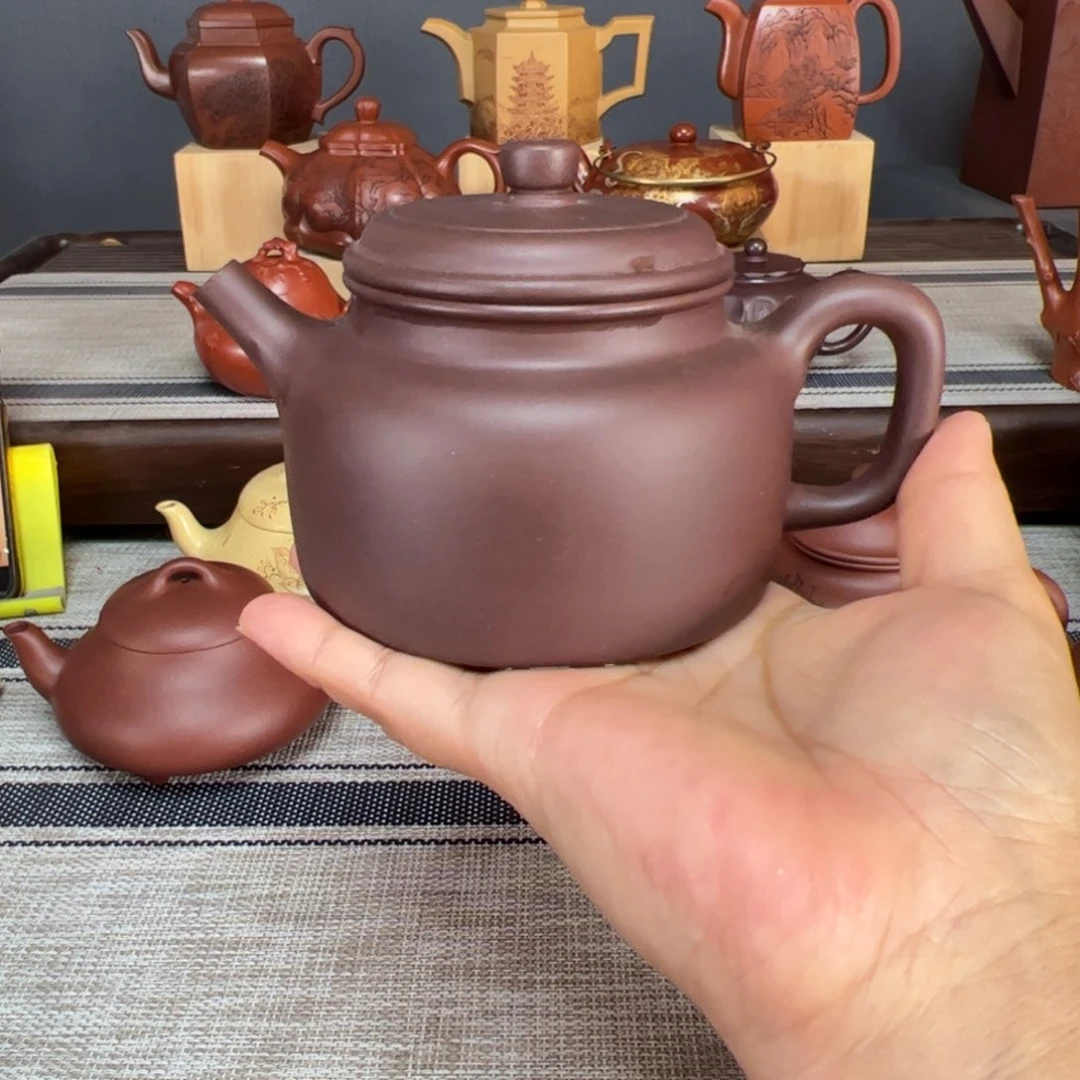 茶壶紫砂沐*德钟底槽清