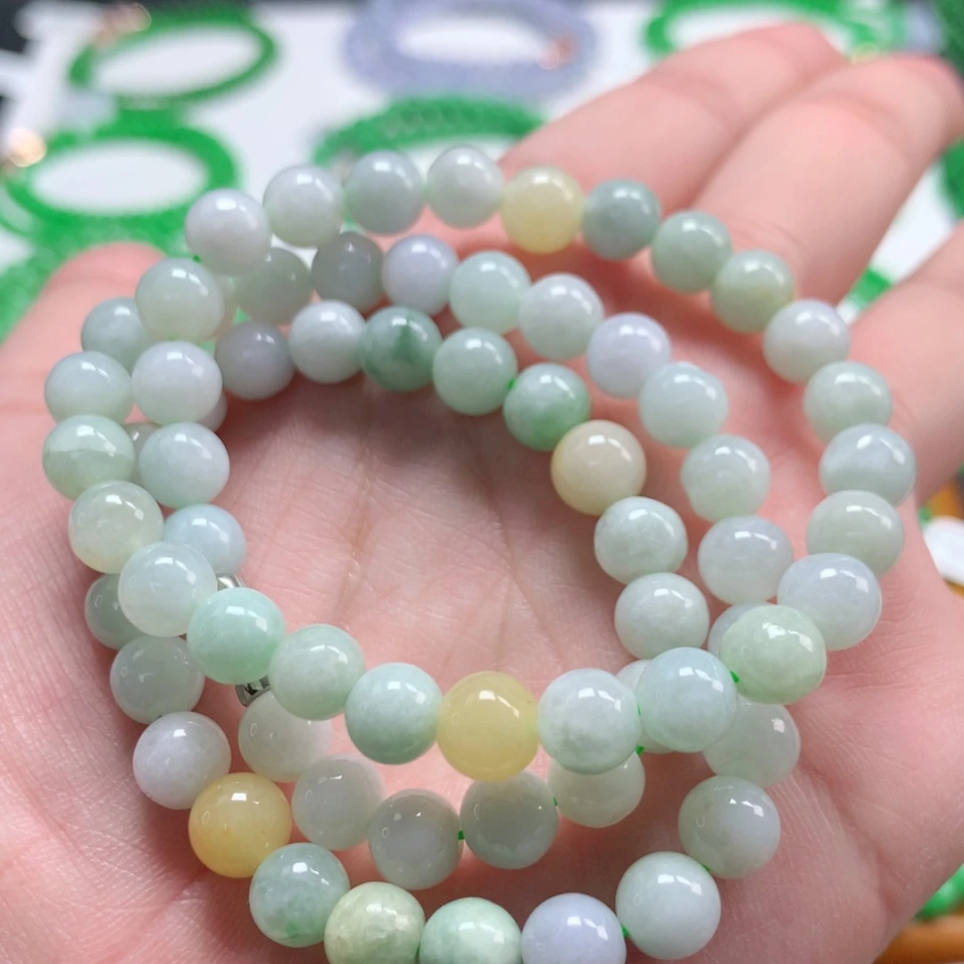 翡翠未镶嵌手链翡翠