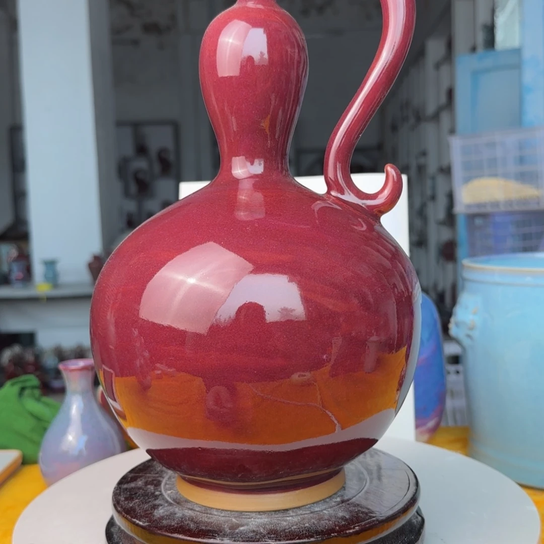 摆件郑家钧窑摆件