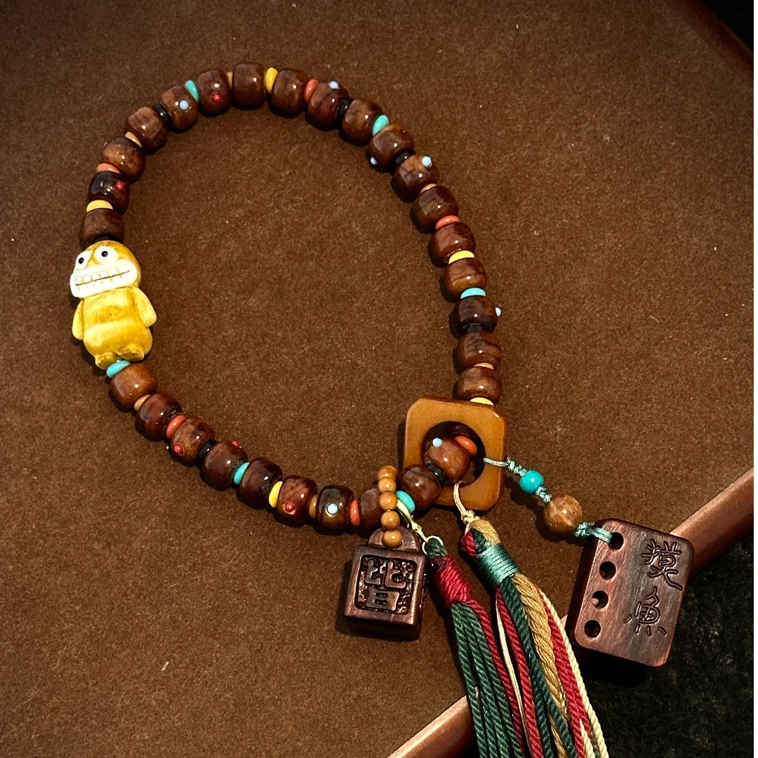 非金属木质手链 骨骨诸事皆宜手持