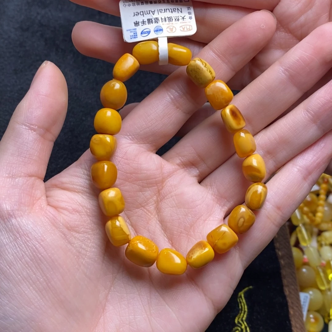 琥珀未镶嵌裸石蜜蜡
