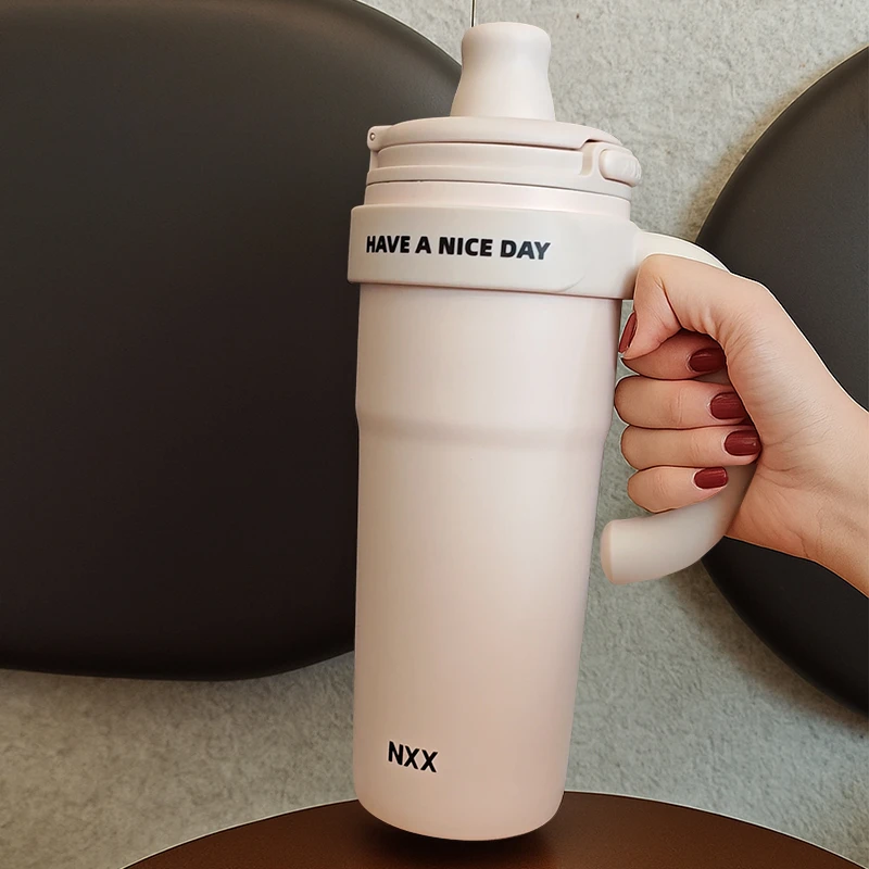 保温杯高颜值吸管保温保冰杯女生高颜值随身杯大容量水杯生日礼物