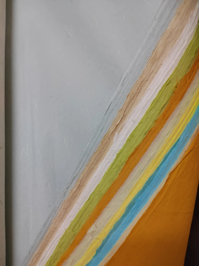 四尺彩色十色云龙皮纸半生熟（50）