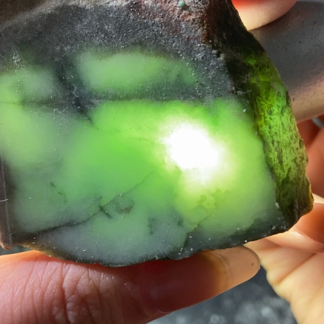 翡翠未镶嵌挂件天然翡翠