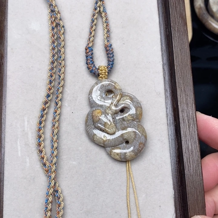 硅化珊瑚（珊瑚玉）手镯未镶嵌