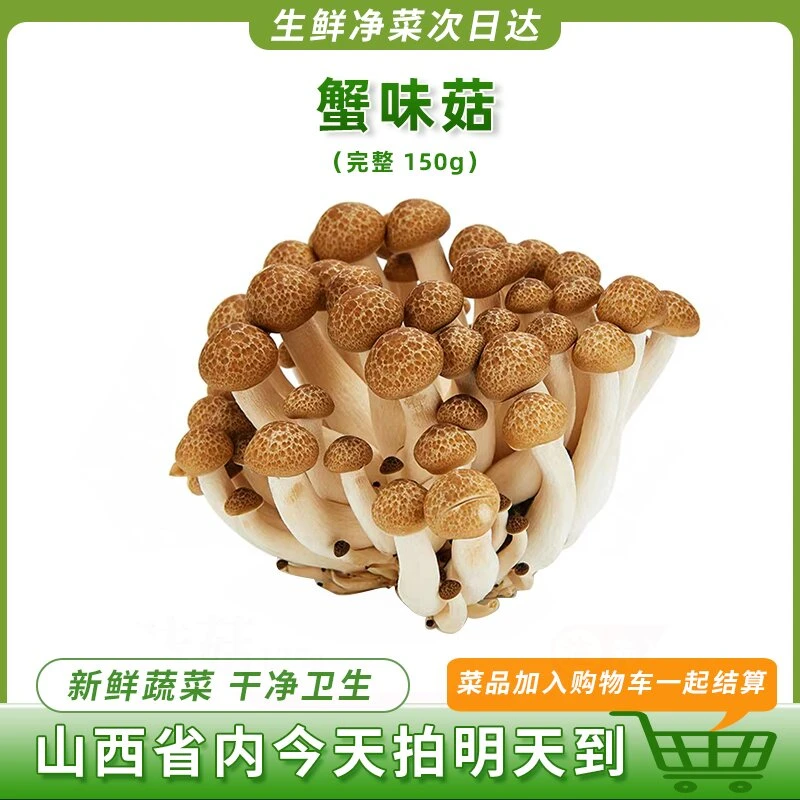 蟹味菇150g左右新鲜菌菇类