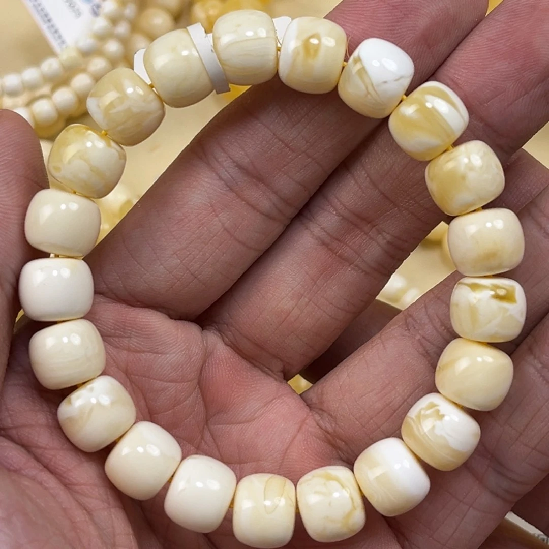 未镶嵌蜜蜡手串蜜蜡手串10.5mm