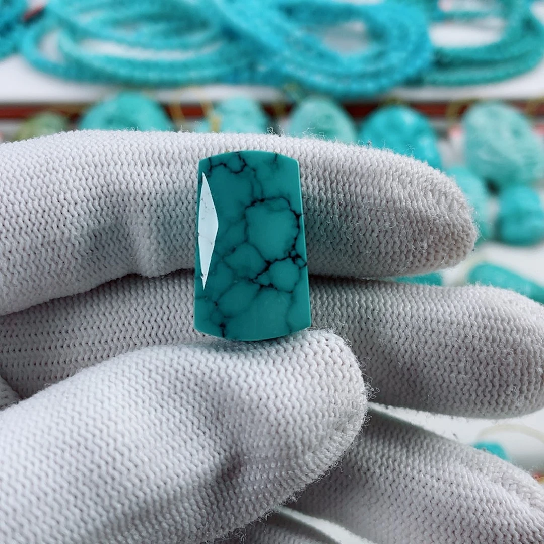 绿松石未镶嵌车挂