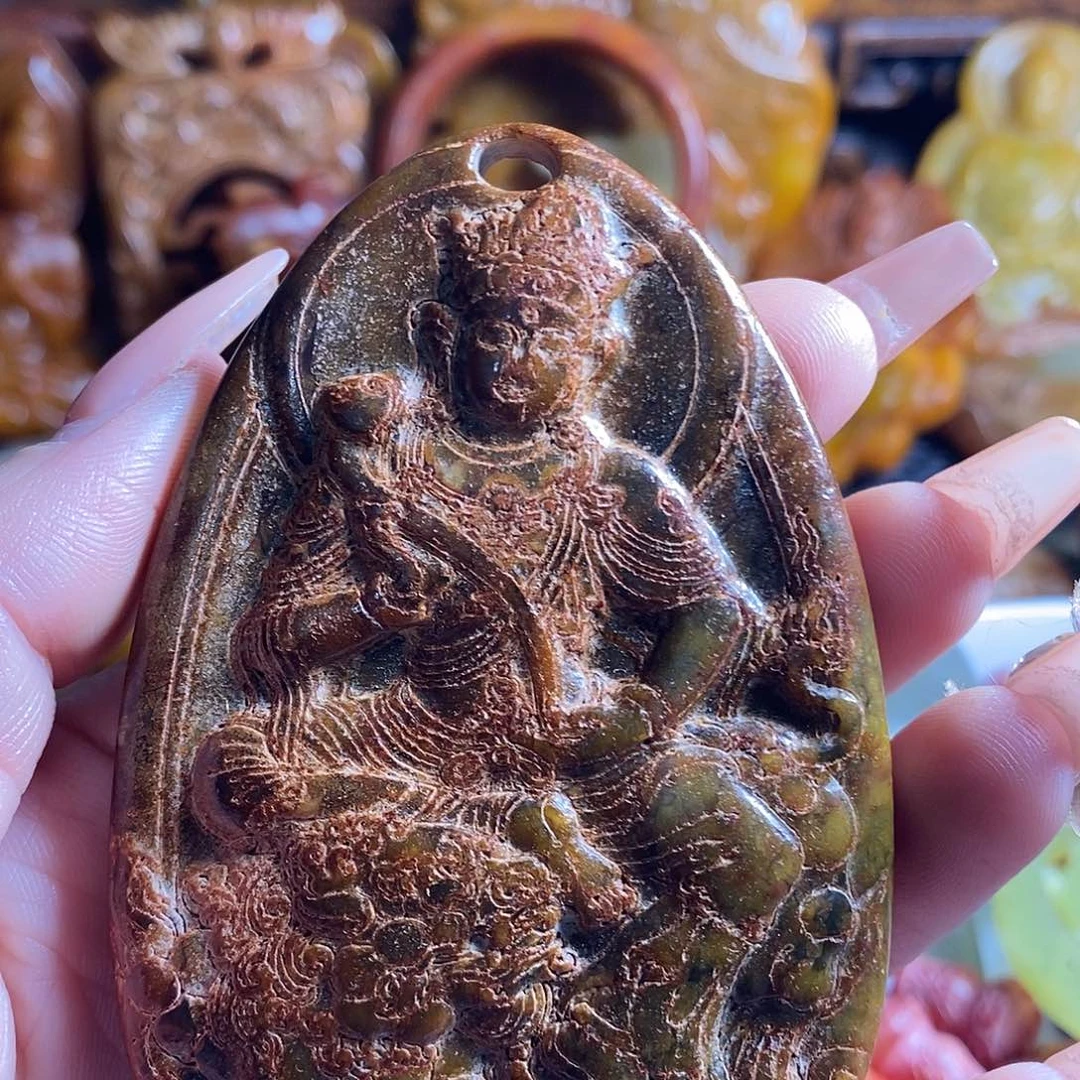 岫岩老玉（透闪石质玉）未镶嵌挂件
