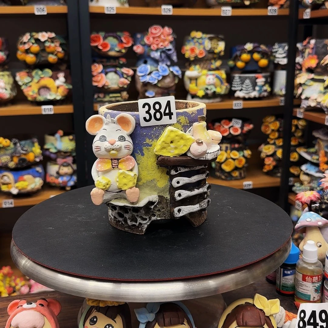 【闪购商品】粗陶手捏