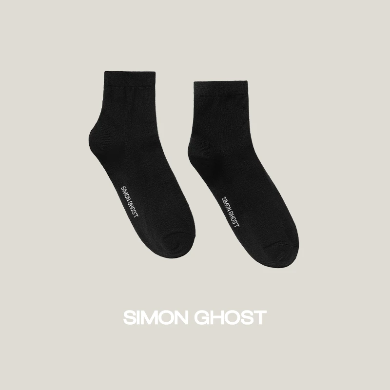 SIMON GHOST 男士袜子商务正装绅士袜子透气袜男袜