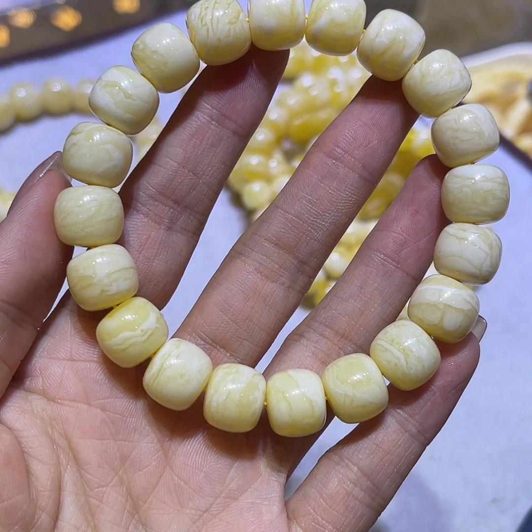 手链琥珀未镶嵌蜜蜡手串
