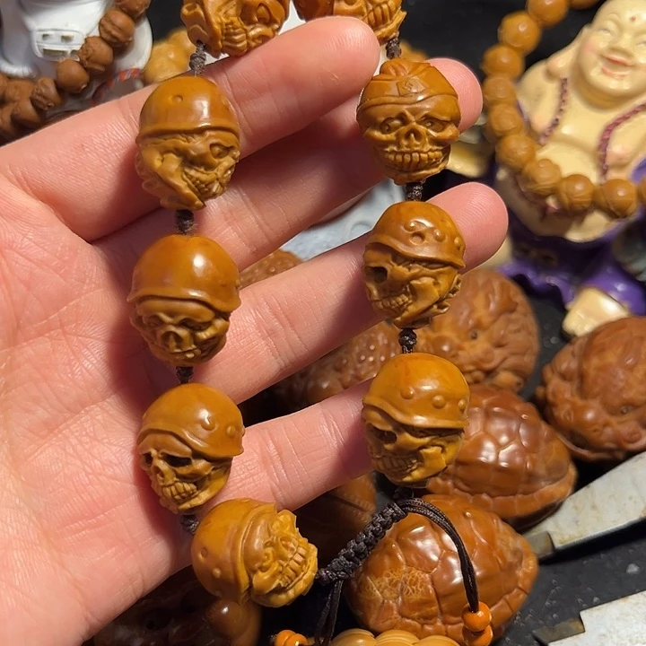 手串/手链橄榄核骷髅军团