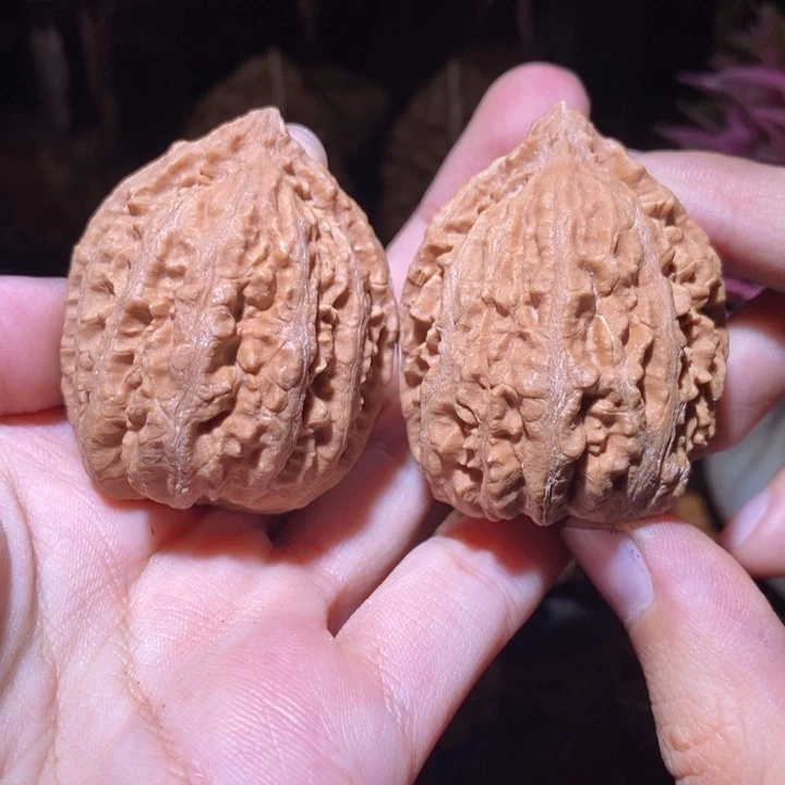 把件文玩核桃东北野生楸子小园259