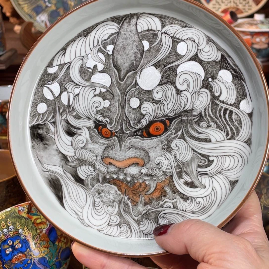 【闪购商品】谛听壶承 唐卡艺术