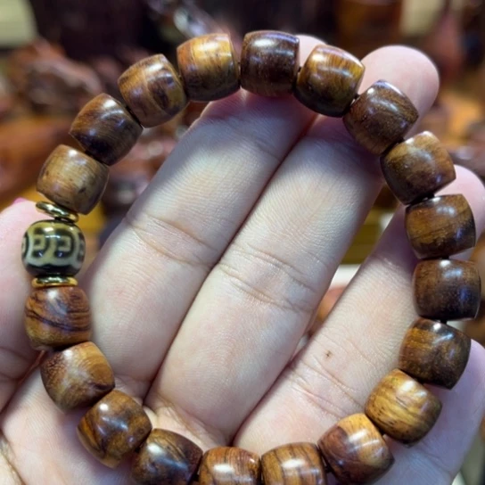 黄花梨/降香黄檀手串/手链黄花梨