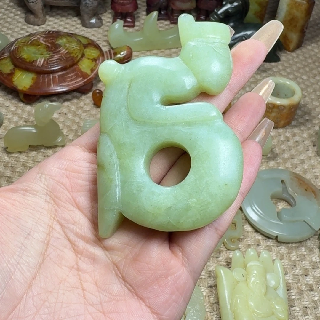 吊坠白玉菩提挂件