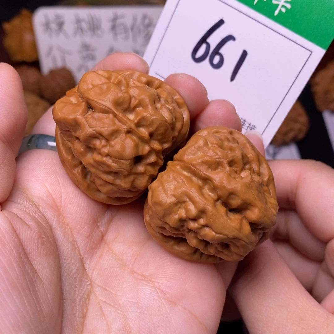 把件文玩核桃661蛤蟆头3.9