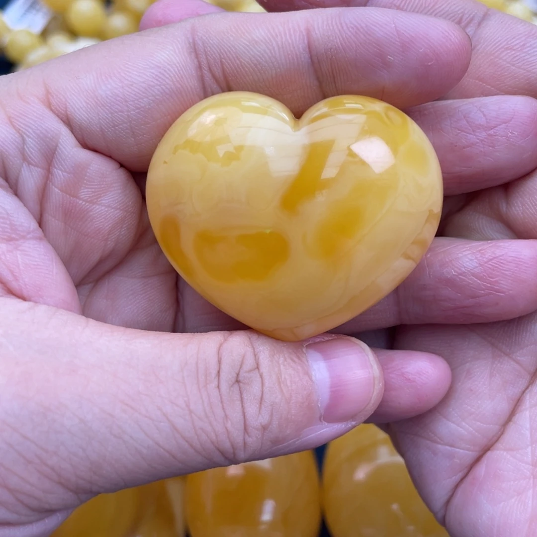 琥珀裸石未镶嵌琥珀蜜蜡