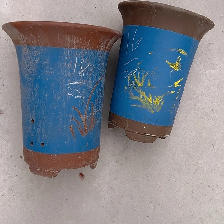 紫砂花盆特价清仓处理