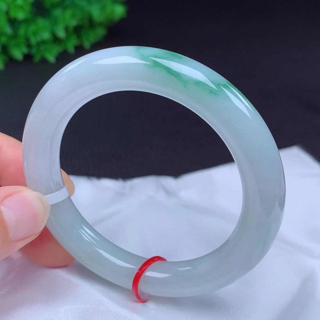 翡翠未镶嵌手镯53圈685006