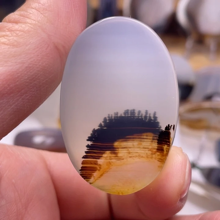 玛瑙/玉髓未镶嵌吊坠(不含链)