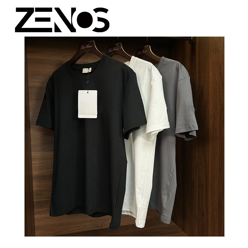 M新款亲肤舒适夏季薄款圆领T恤黑白灰经典色（卡码拍小）