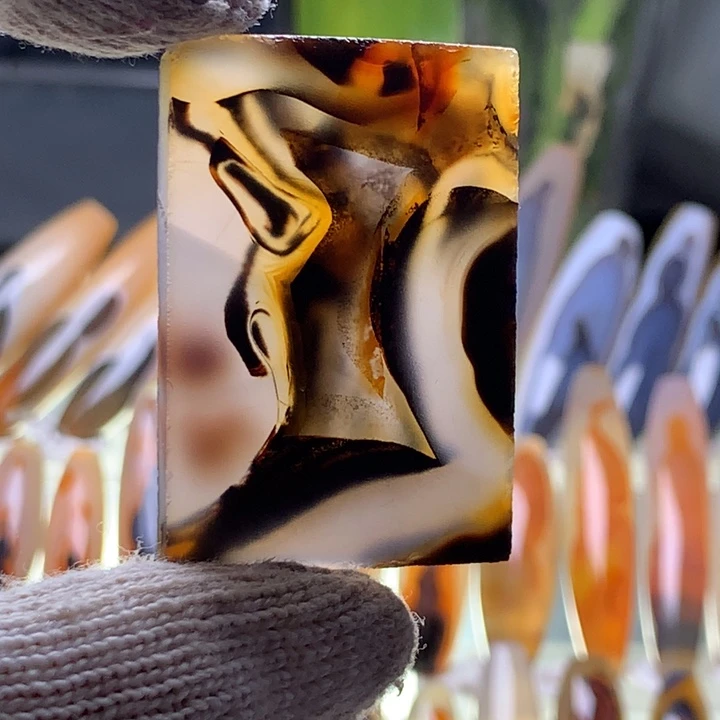 未镶嵌玛瑙/玉髓珠宝半成品172