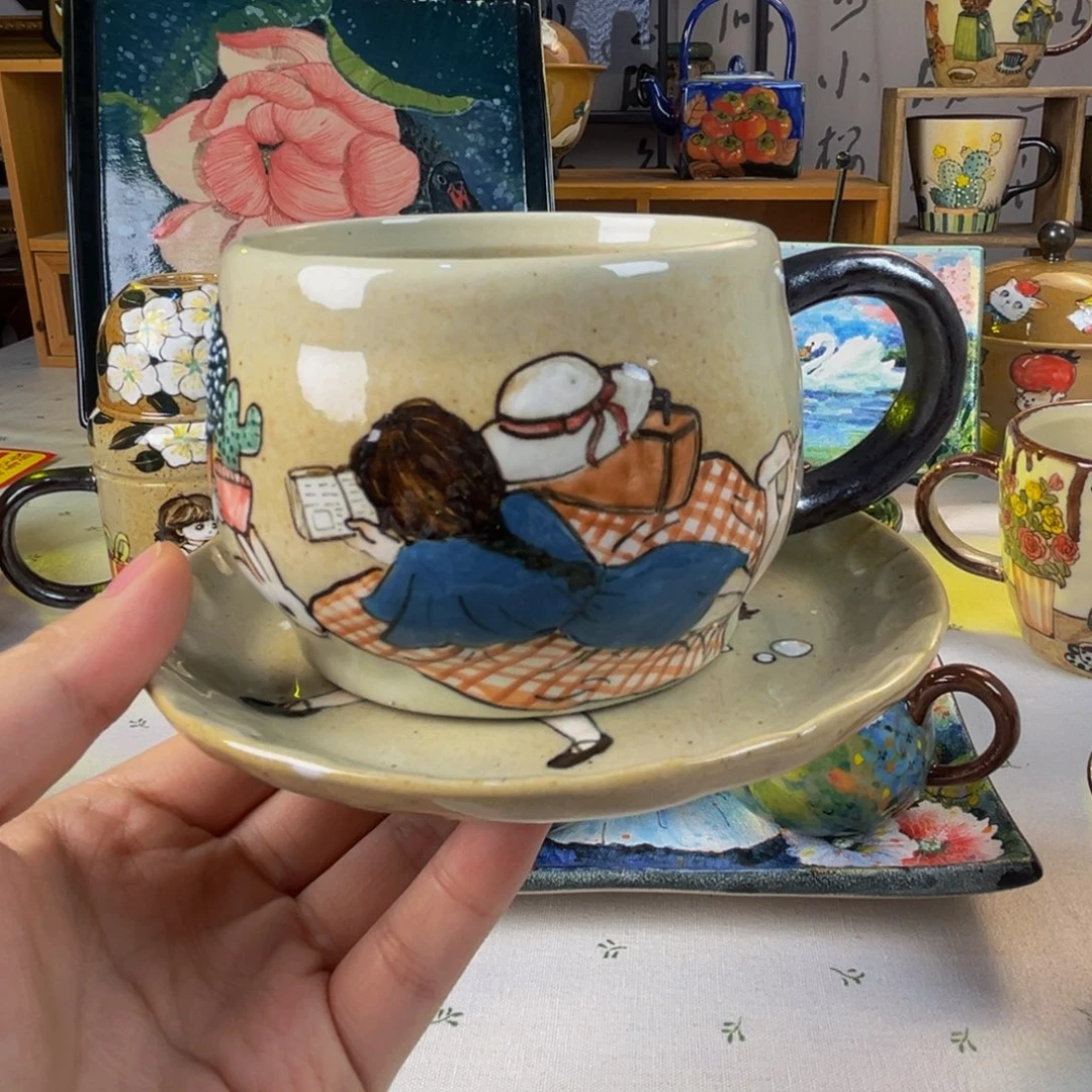 【闪购商品】摆件桃园山房原创手绘作品