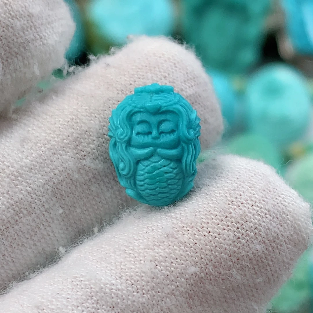 绿松石珠宝奇石未镶嵌
