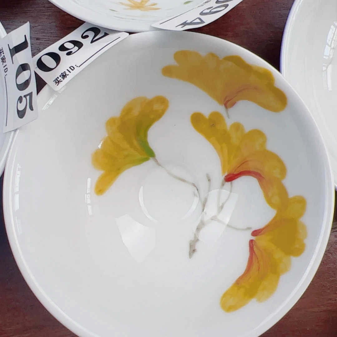 瓷片景德镇陶瓷手工手绘制作