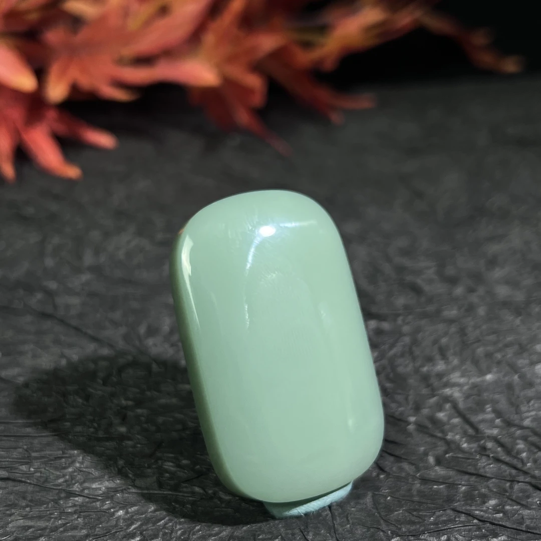 【盛石·典藏】俄碧粉青无事牌过眼过灯无结构经典气质