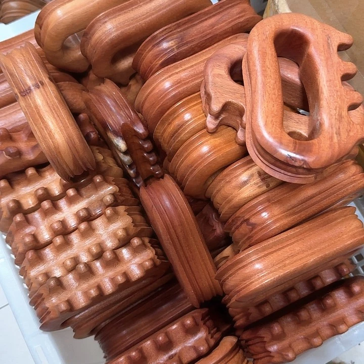 红檀香木小号豆豆推板瑕疵