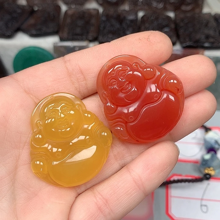 梦***悦玛瑙/玉髓颈饰未镶嵌