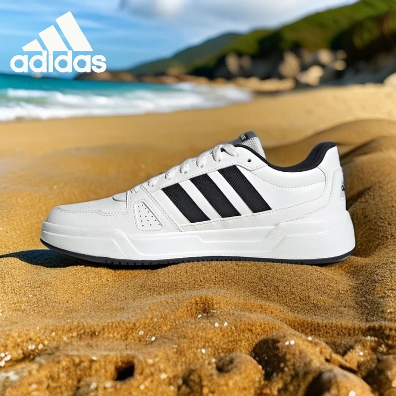 adidas/阿迪达斯板鞋男女新款春夏季透气百搭运动休闲鞋 JR5231