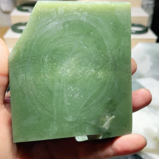 夜****未镶嵌手镯和田玉定制