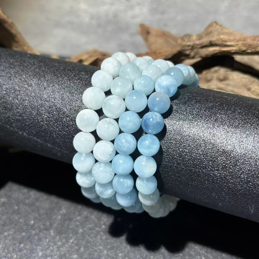 【与帅珠宝】渐变海蓝宝单圈DS072916-多样性发其一