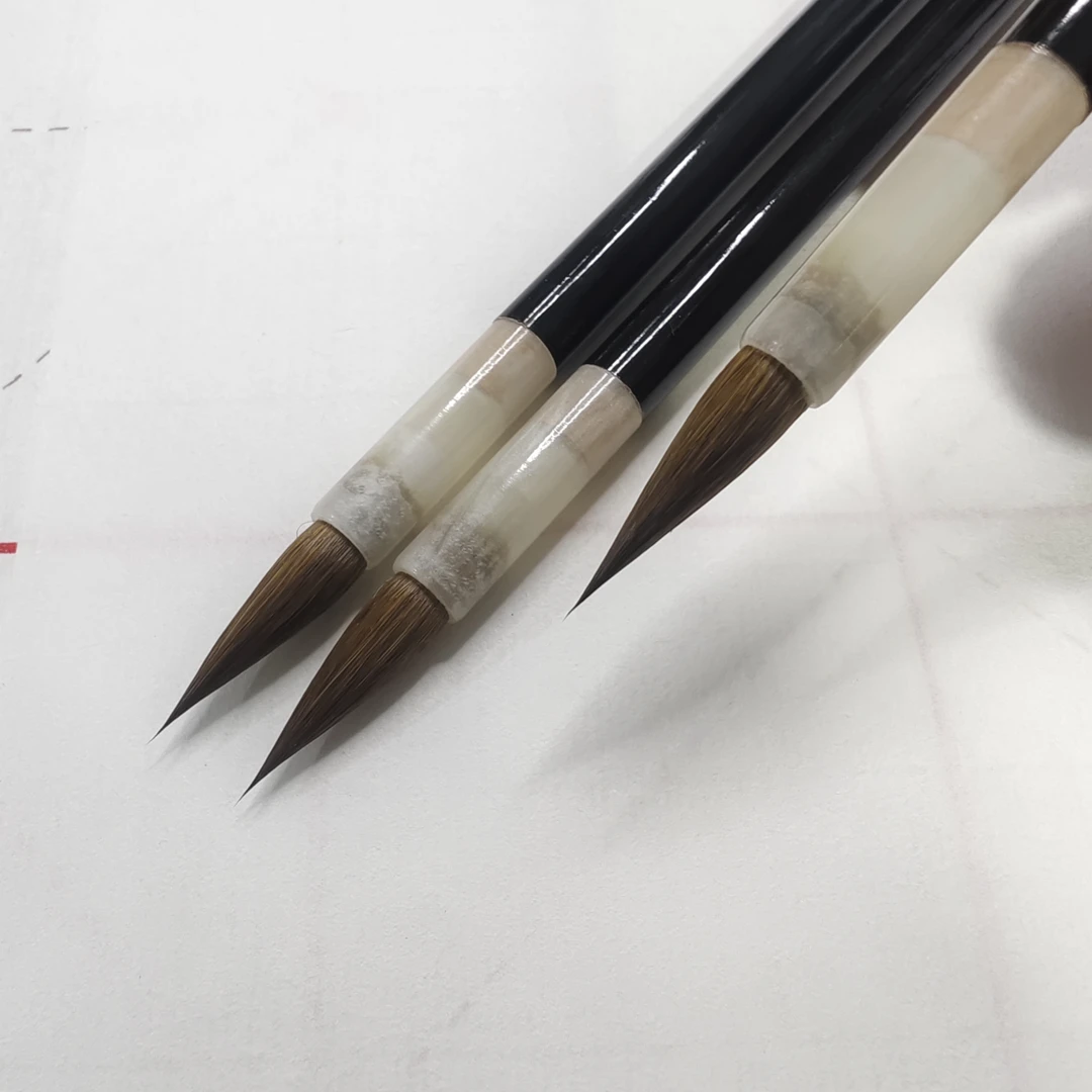 （邹小清笔庄）3支2.3左右奶尾小楷  香鼬小楷 纯狼毫小楷 弹性软