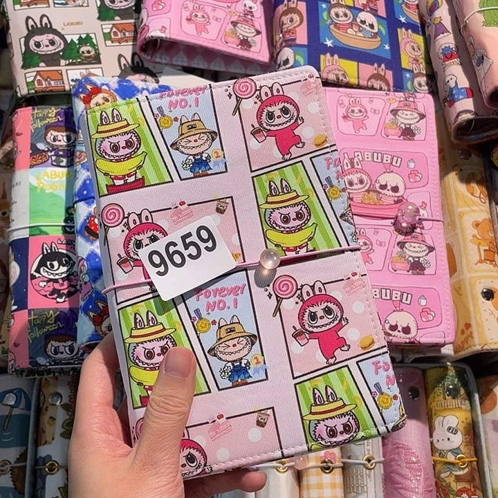 织绣A6活页不送纸9659