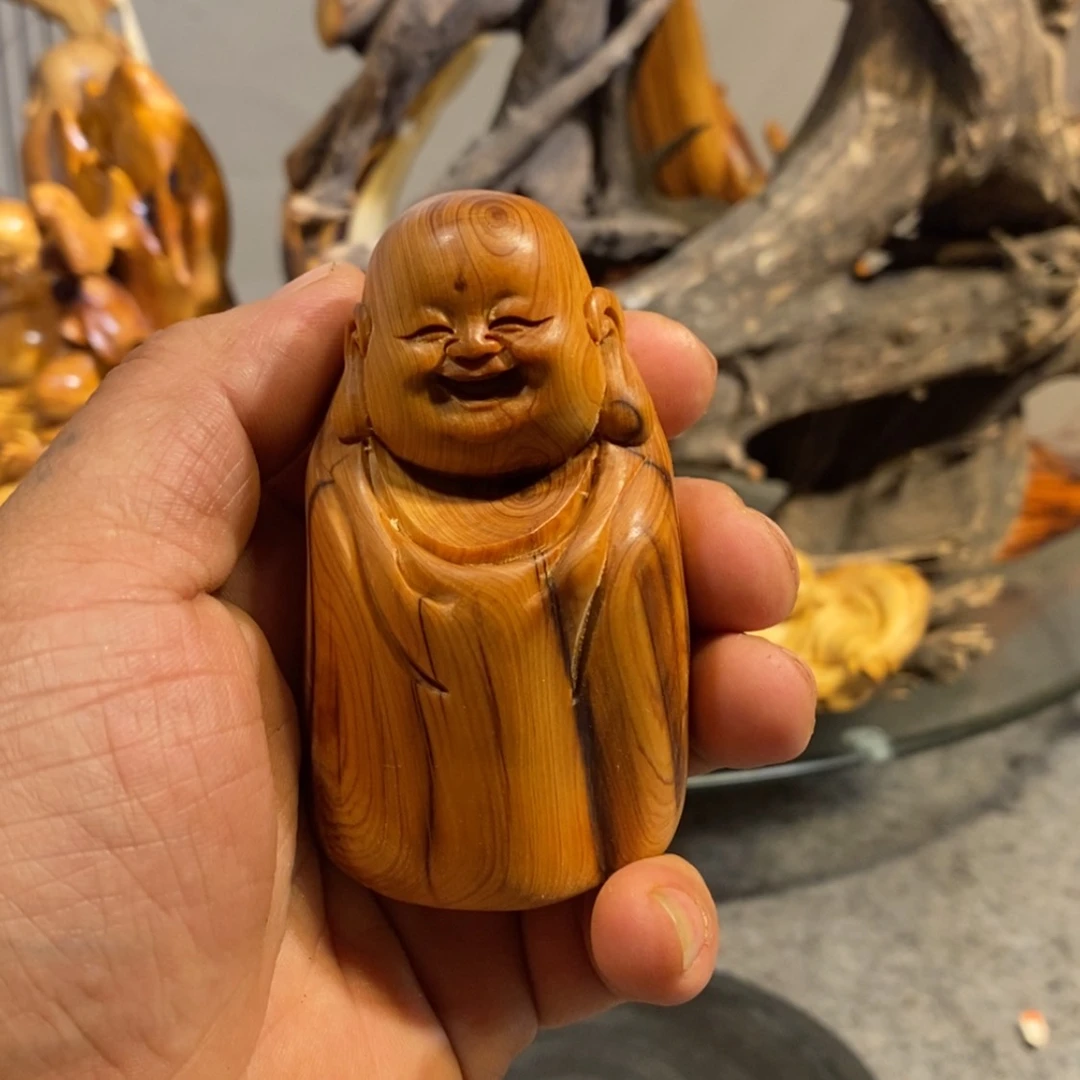 【闪购商品】柏木（崖柏）木雕工艺品摆件家居装饰手把件