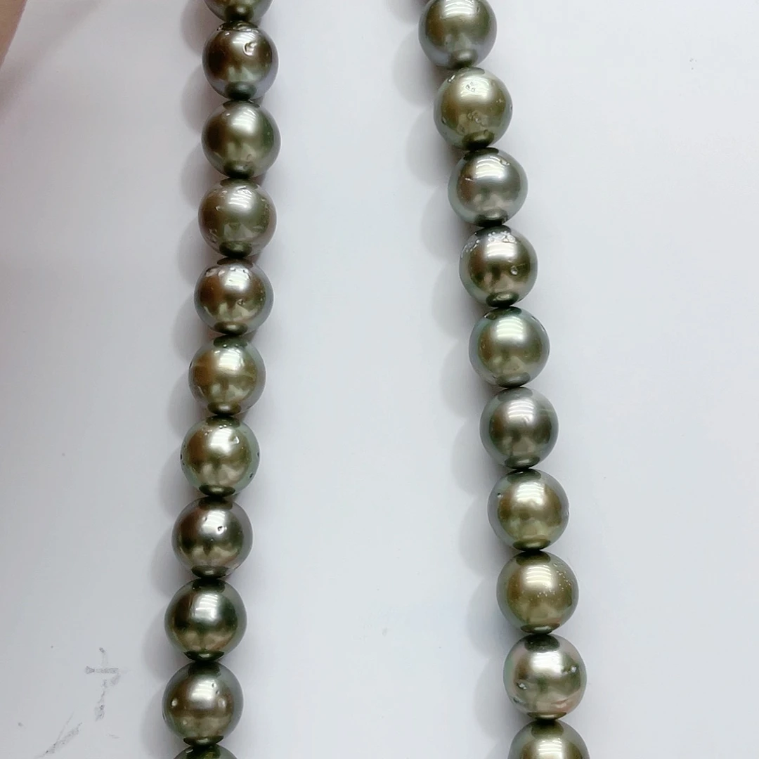 海水珍珠颈饰银S925镶嵌