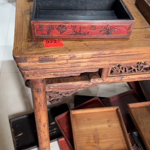 秋***雨有机玻璃老了仿古看盒子