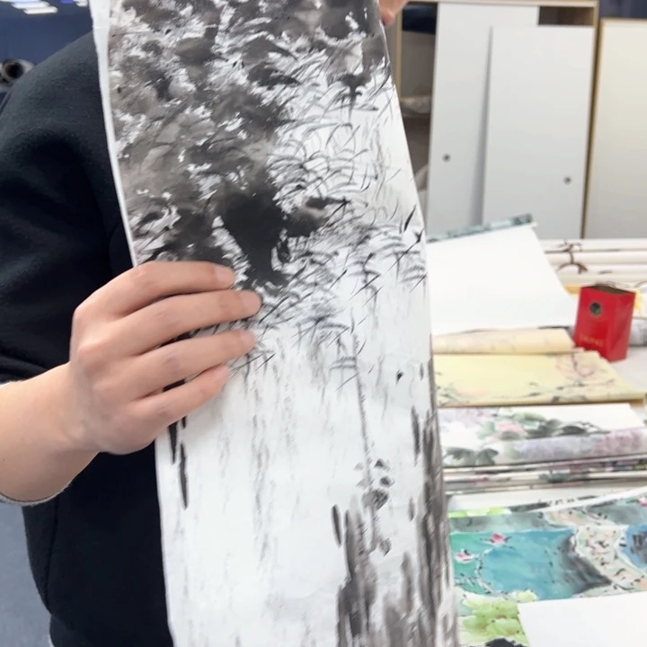 国画纯手作品欣赏图