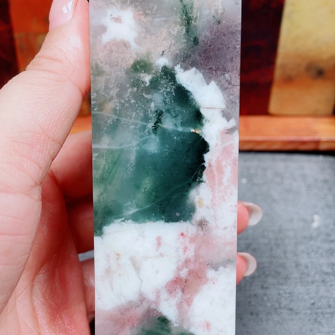 玉桂林鸡血玉印章素章