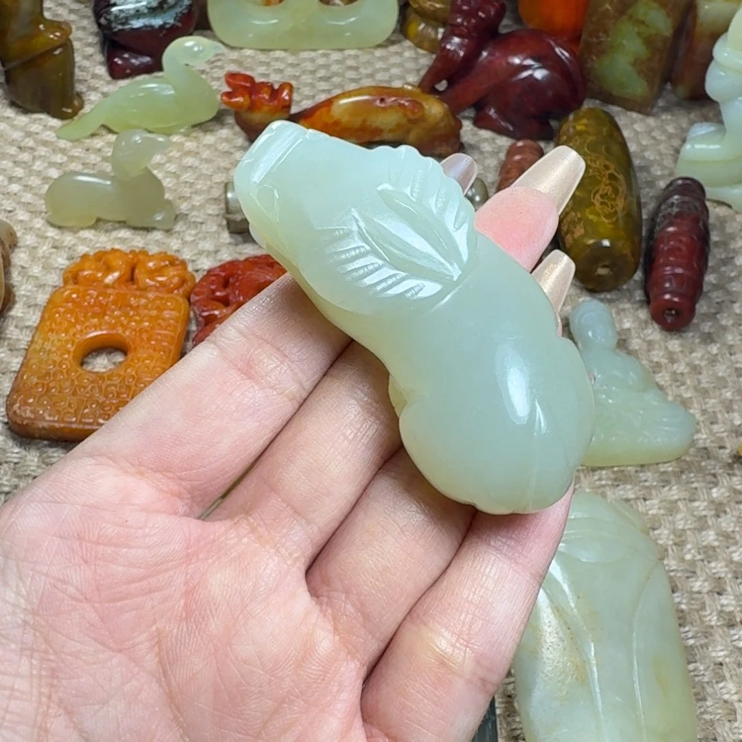 吊坠白玉菩提挂件