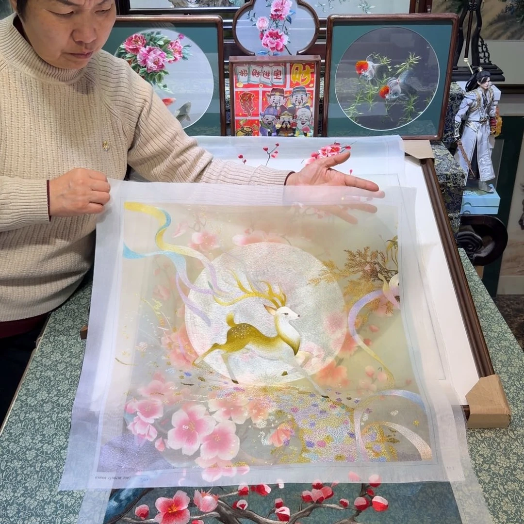 刺绣手工苏绣工艺